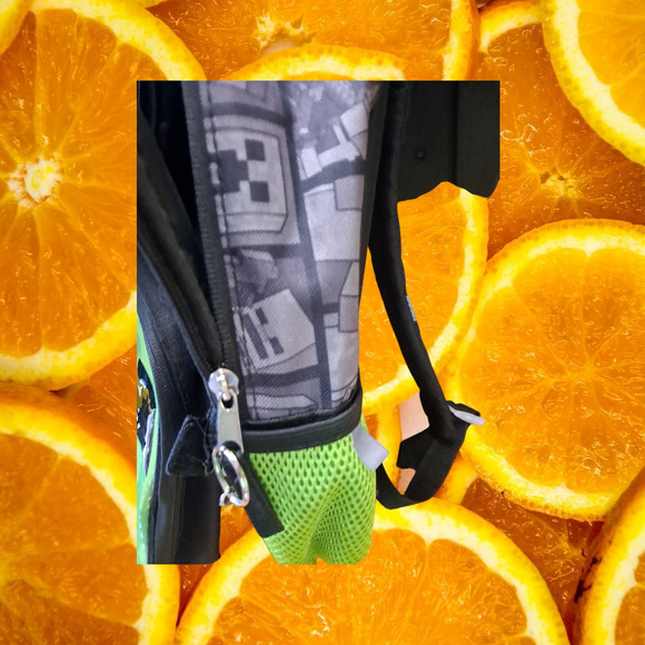 Minecraft Mods Backpack with Attached Thermal Lunch Bag - Picture 7 of 11